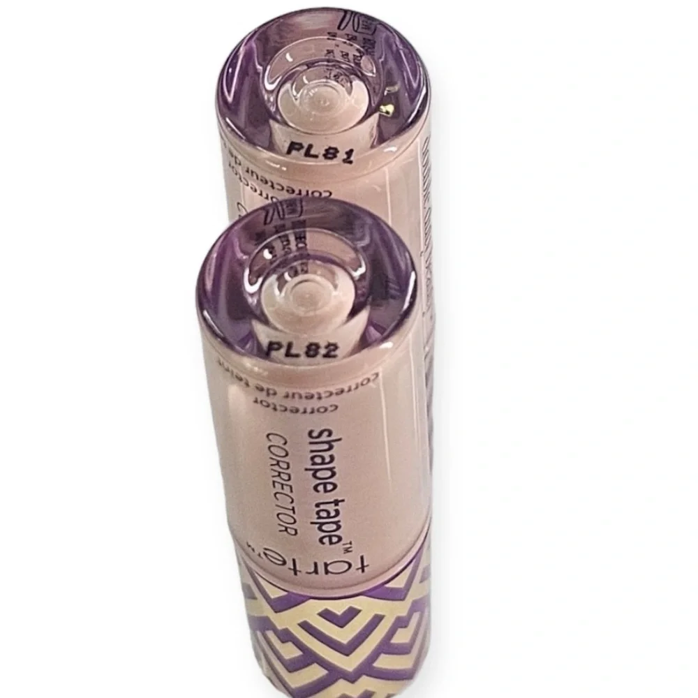 💎 x2 Tarte Shape Tape Corrector Concealer PEACH Mini Size Bundle New